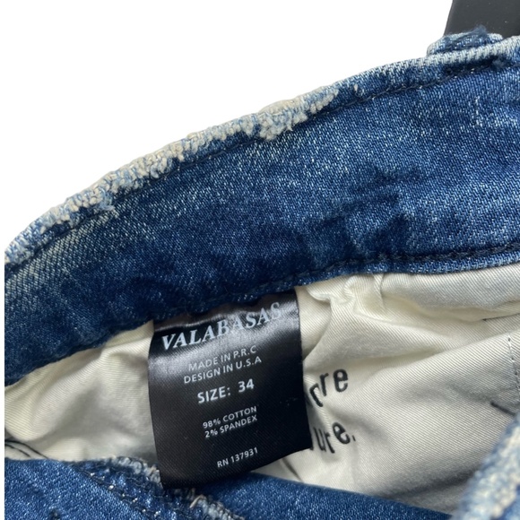 Valabasas Phoenix Azul Jeans NWT Sz 34 - Picture 11 of 15